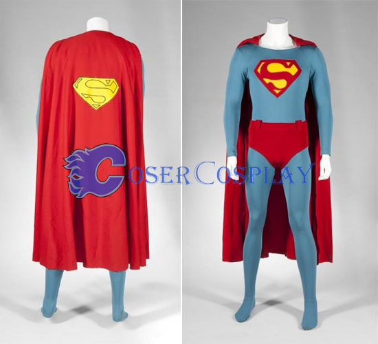 Catsuit Superman Halloween Costume Superhero Capes